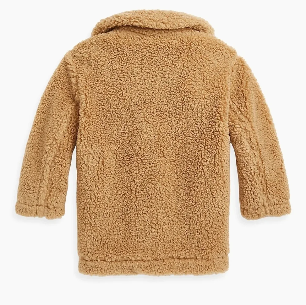 Polo Ralph Lauren curly pile teddy coat